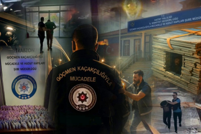 51 ilde düzensiz göçte 98 organizatör tutuklandı!