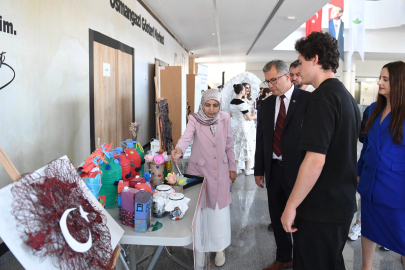 Bursa Osmangazi’de öğrenciler atık toplamak için yarıştı