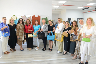 NİLSEM’de eğitim alan kadınların el becerileri beğeni topladı