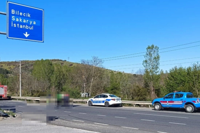 Bilecik Pazaryeri D-650 karayolunda yol yapım çalışması