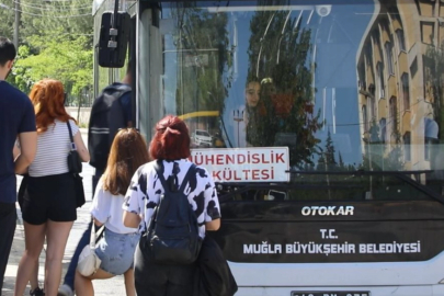 Muğla'da Öğrencilere ulaşım 1 lira oldu