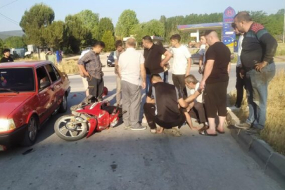 Dikkatsizlik kaza getirdi: 1 yaralı