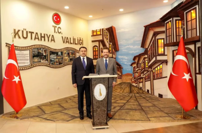 Kuzey Makedonya Büyükelçişi kütahya'da