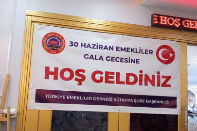 Kütahya’da Emekliler Günü Gala Gecesiyle Kutlandı