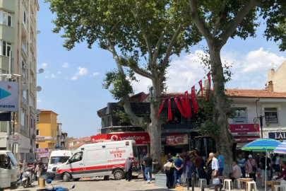 Kütahya'da Ambulans Askıda Kaldı