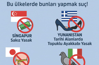 Dünyada Akılalmaz Yasaklar: Bu Ülkelerde Bunları Yapmak Suç!