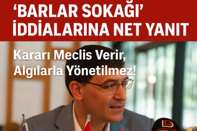 Başkan Kahveci’den “Barlar Sokağı” İddialarına Net Yanıt: