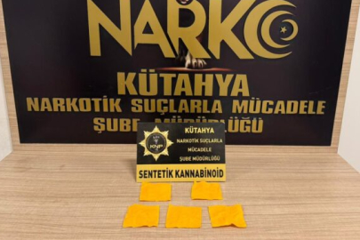 Kütahya’da 2.000 İçimlik Sentetik Kannabinoid Ele Geçirildi: 2 Şüpheli Tutuklandı