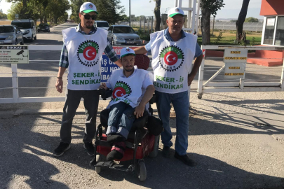 Kütahya Şeker Fabrikası İşçileri Grevde: Cüneyt Demircan’dan Destek