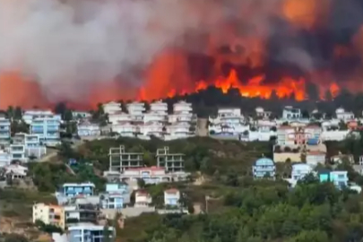 Alanya Kargıcak’ta Villalar Alevlere Teslim: Orman Yangını Büyüyor