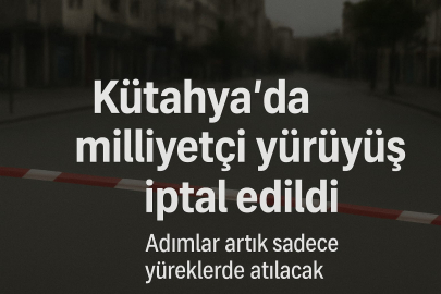 Kütahya’da Milliyetçilik Sokağa çıkamadı