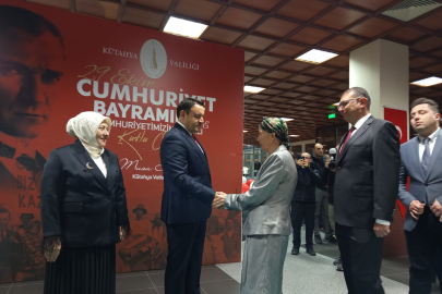 Kütahya’da 29 Ekim Cumhuriyet Bayramı Resepsiyonu Düzenlendi