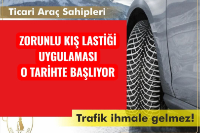 SÜRÜCÜLER DİKKAT ZORUNLU KIŞ LASTİĞİ UYGULAMASI O TARİHTE BAŞLIYOR