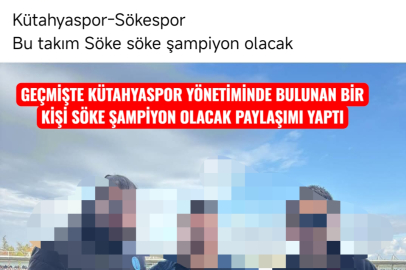 Tribün Karıştı: Kütahyaspor Geçmişi Olan İsimden ‘Söke Söke’ Paylaşımı