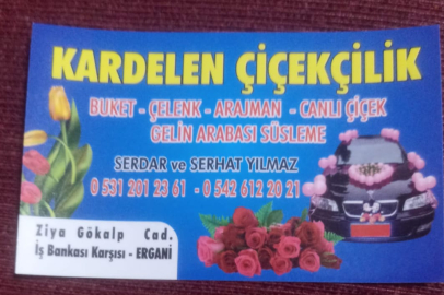 Ergani’de Çiçeğin Adresi: Kardelen Çiçekçilik’ten Özel Günlere Anlam Katan Dokunuş