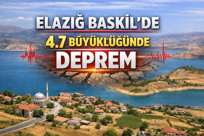 Elazığ Baskil’de 4.7 Büyüklüğünde Deprem Paniğe Neden Oldu