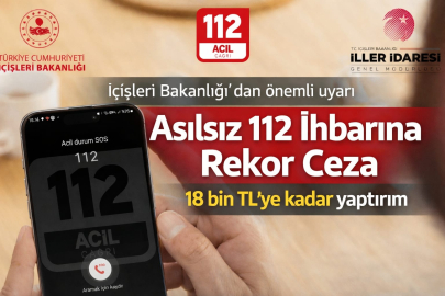 Devlet Düğmeye Bastı! Asılsız 112 İhbarına Rekor Ceza