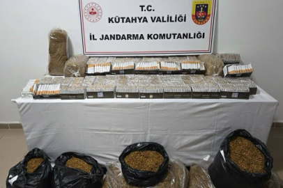 Kütahya’da Kaçakçılık Operasyonu: Simav’da 45 Bini Aşkın Bandrolsüz Makaron ve 65 Kg Tütün Ele Geçirildi