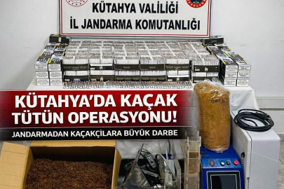 Kütahya’da Kaçakçılığa Geçit Yok: İl Jandarma’dan Başarılı Operasyon