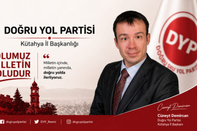 Cüneyt Demircan, Doğru Yol Partisi Kütahya İl Başkanı Oldu