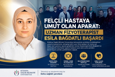 Felçli Hastaya Umut Olan Aparat: Uzman Fizyoterapist Esila Bağdatlı Başardı