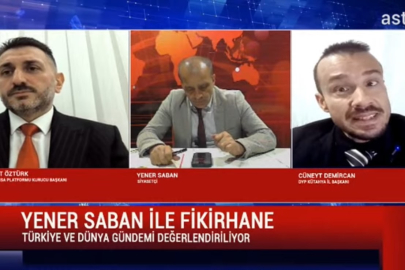 DYP  KÜTAHYA İL BAŞKANI CÜNEYT DEMİRCAN VE MEHMET ÖZTÜRK, A STAR TV'DE FİKİRHANE PROGRAMINA KONUK OLDU